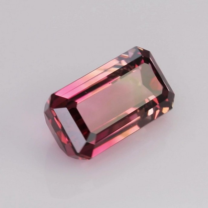 bi-color tourmaline image