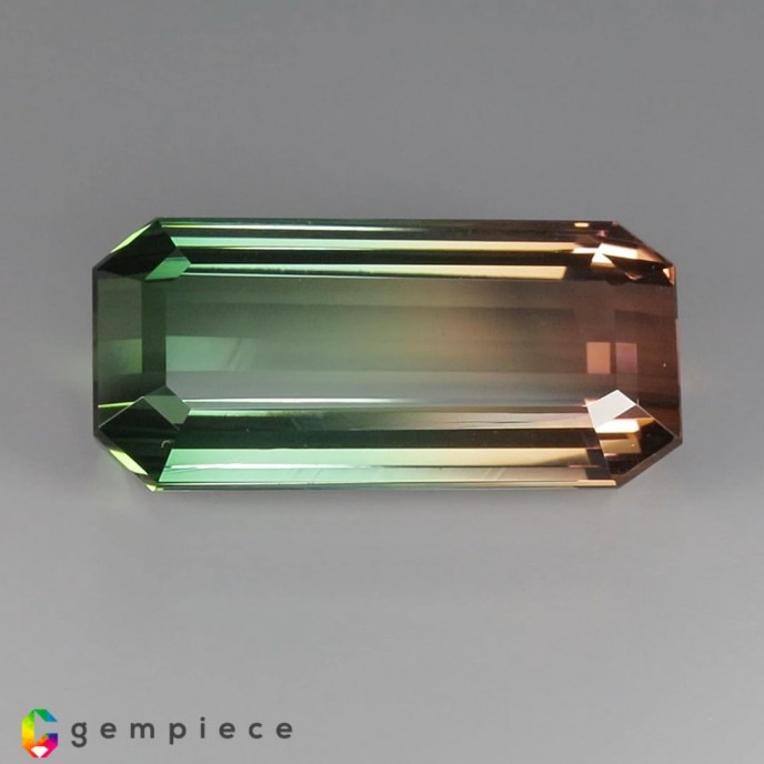 watermelon tourmaline Bi-color Tourmaline image