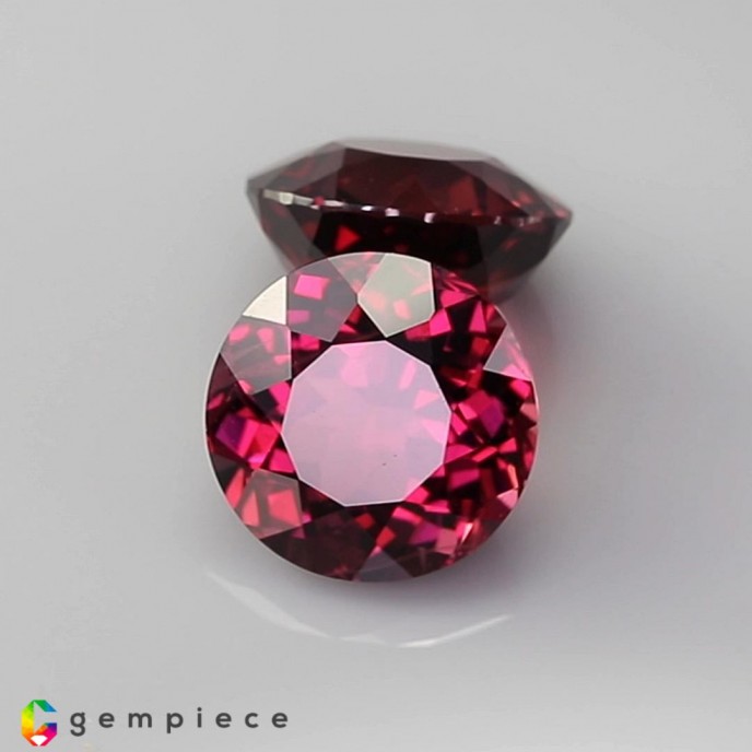 rhodolite garnet pair image