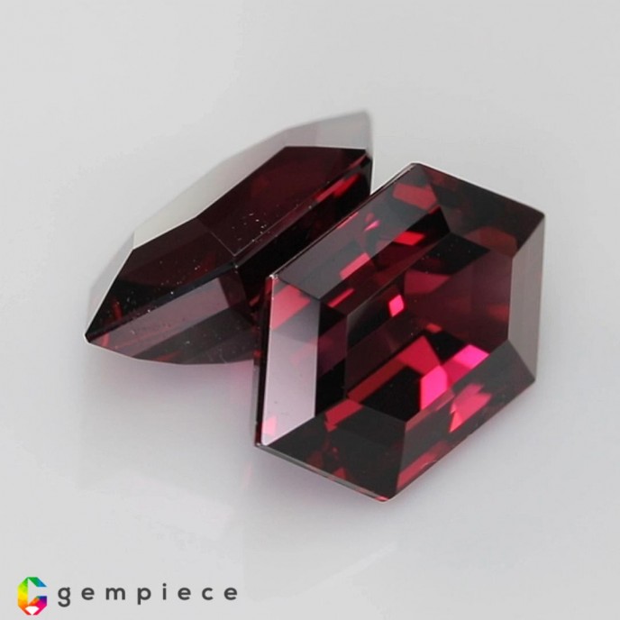 rhodolite garnet pair image